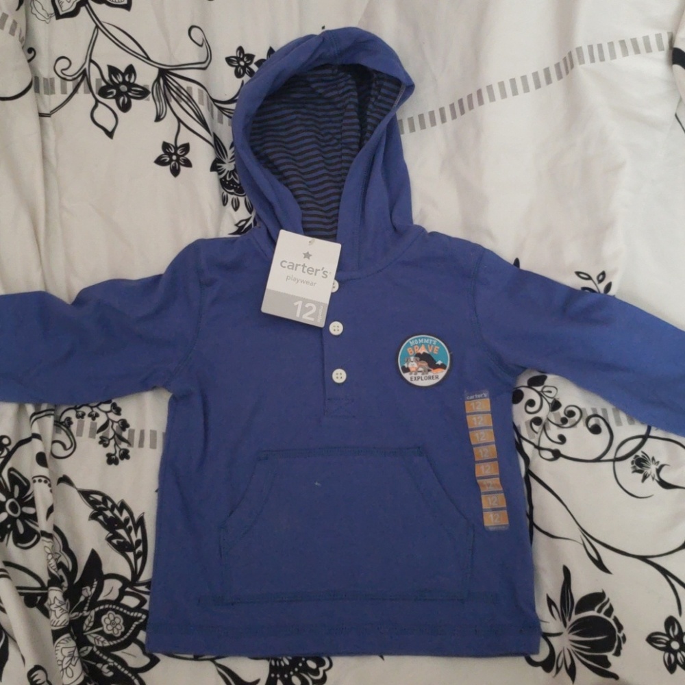 NWT Carter's boys long sleeved shirt